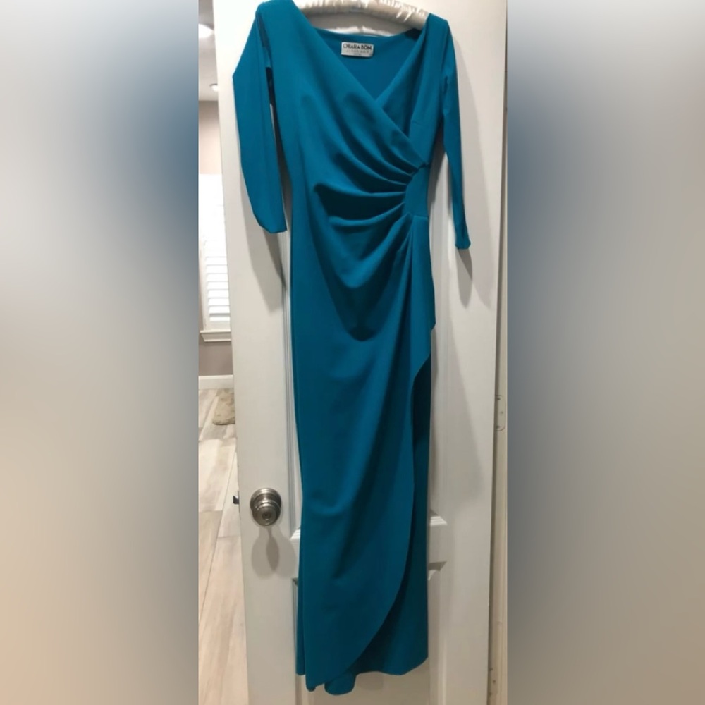 Chiara Boni La Petite Robe blue gown!  Made in Italy 🇮🇹 Milano US sz 14
